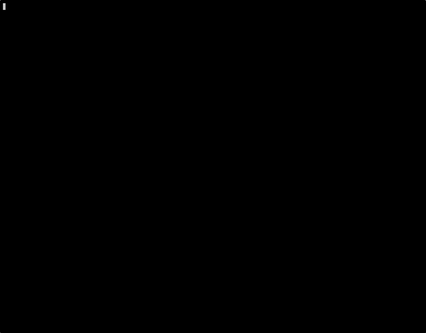 asciinema terminal recording